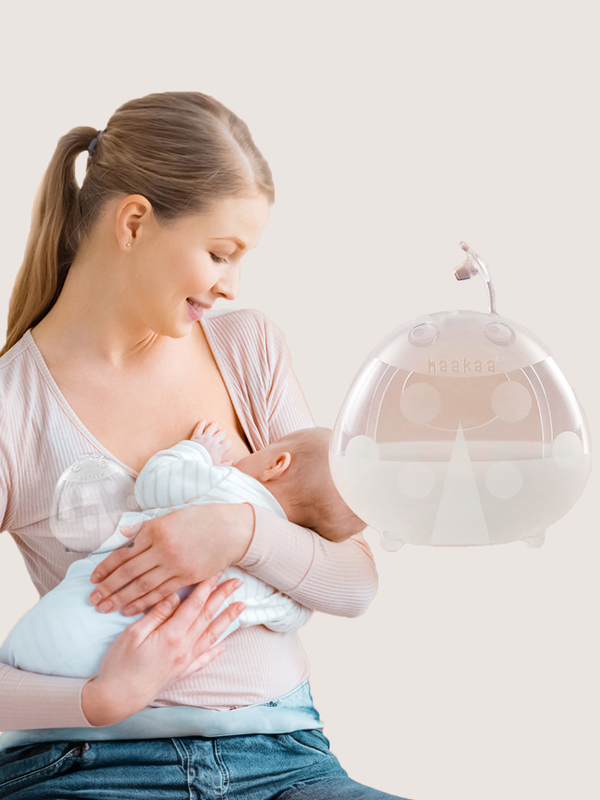 Kindred Bravely Haakaa - Ladybug Silicone Milk Collector 2.5 Oz/75 Ml