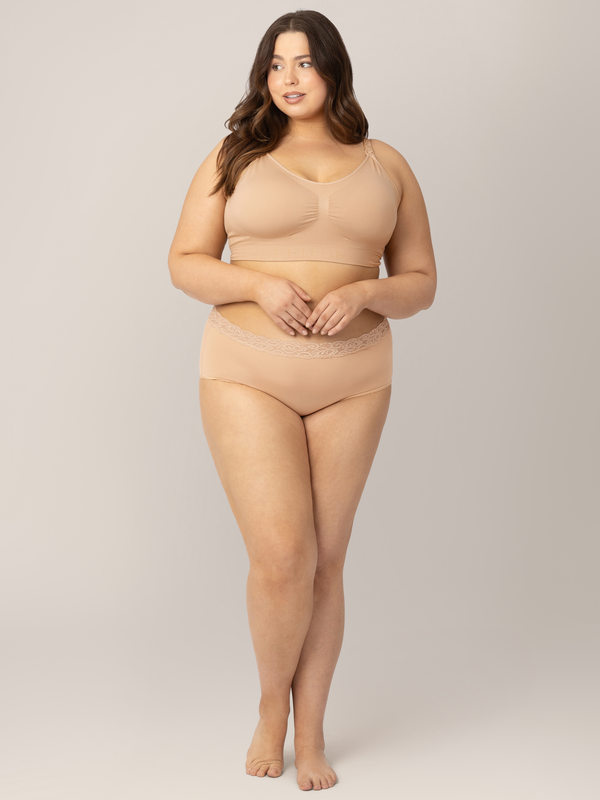 Kindred Bravely High-Waisted Postpartum Underwear Pack Assorted Neutrals