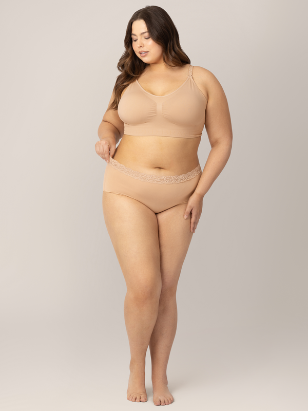 Kindred Bravely High-Waisted Postpartum Underwear Pack Assorted Neutrals