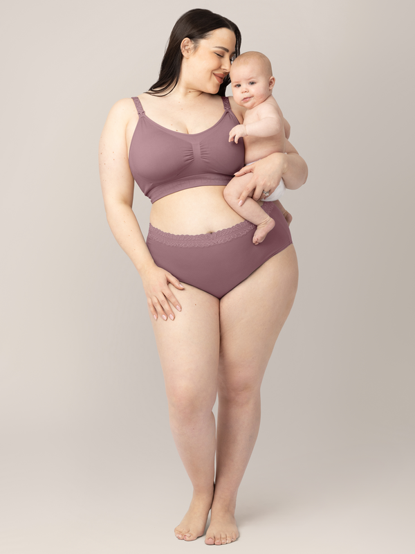 Kindred Bravely High-Waisted Postpartum Underwear Pack Dusty Hues