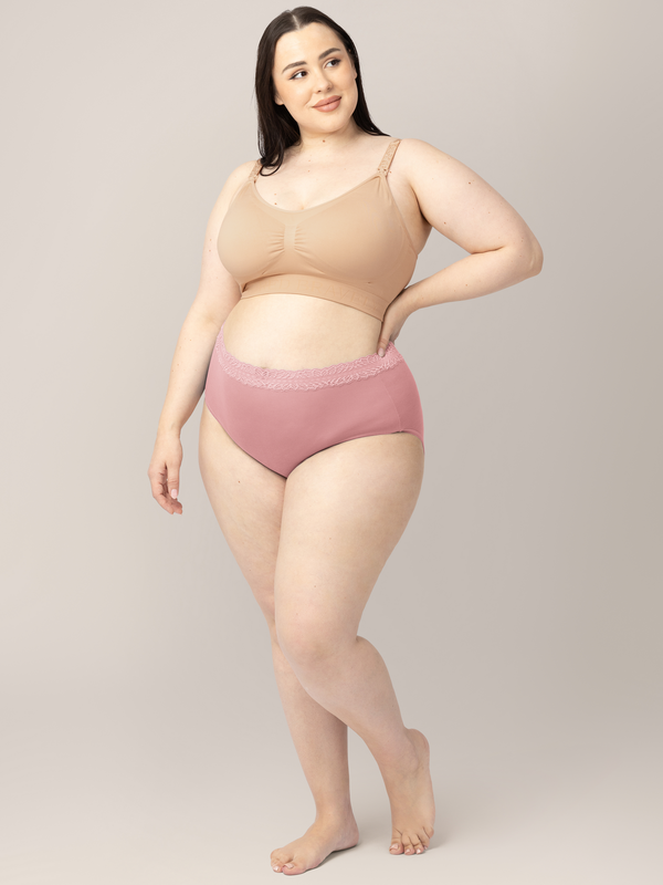 Kindred Bravely High-Waisted Postpartum Underwear Pack Dusty Hues