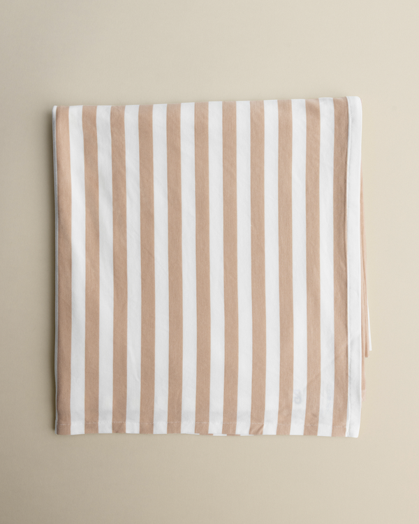 Kindred Bravely Bamboo Swaddle Blanket Fawn Stripe