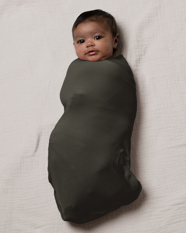 kindred bravely Bamboo Swaddle Blanket Thyme