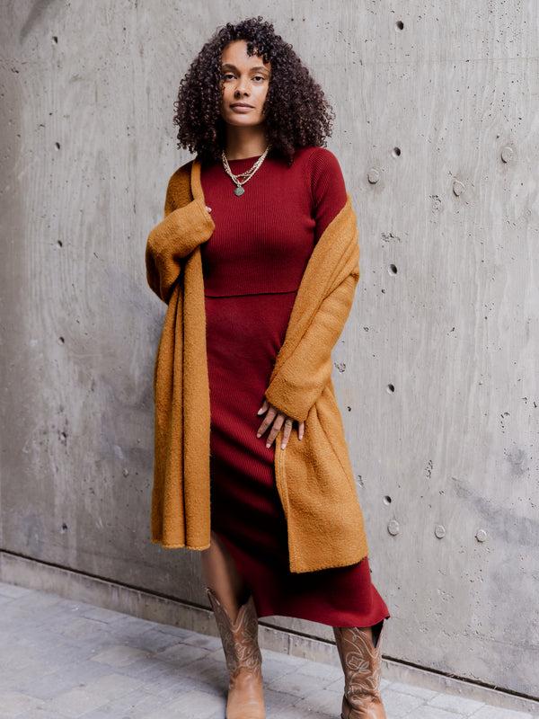 kindred bravely Chloe Cardigan Sweater Chai