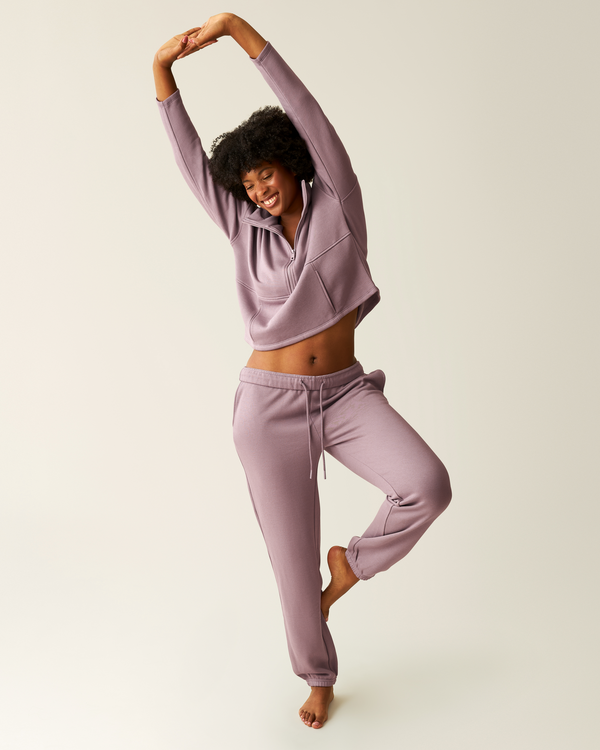 Kindred Bravely Cloud Fleece Jogger Dusty Mauve