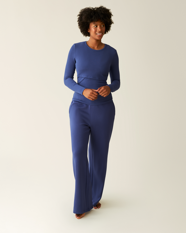 Kindred Bravely Cloud Fleece Sweatpant Deep Blue