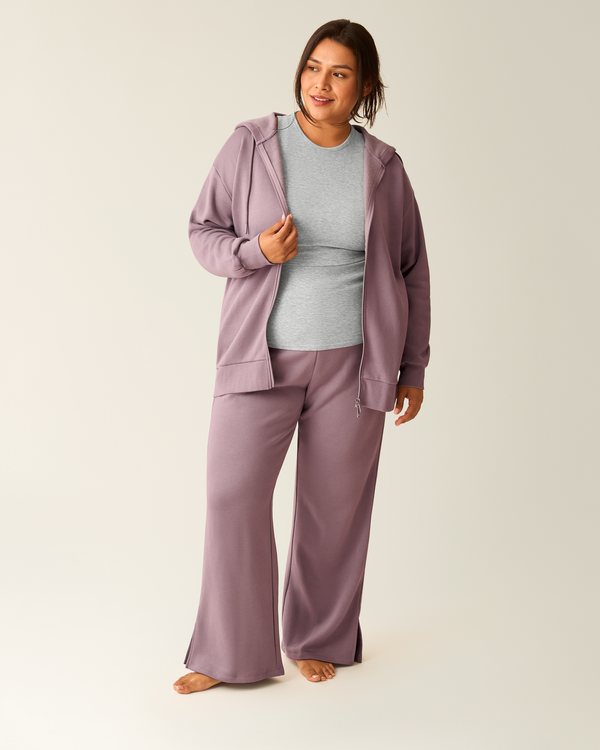 Kindred Bravely Cloud Fleece Sweatpant Dusty Mauve