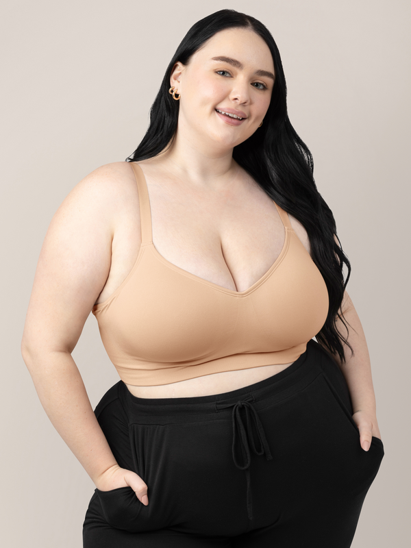 Kindred Bravely Everly Wireless Contour Bra Beige