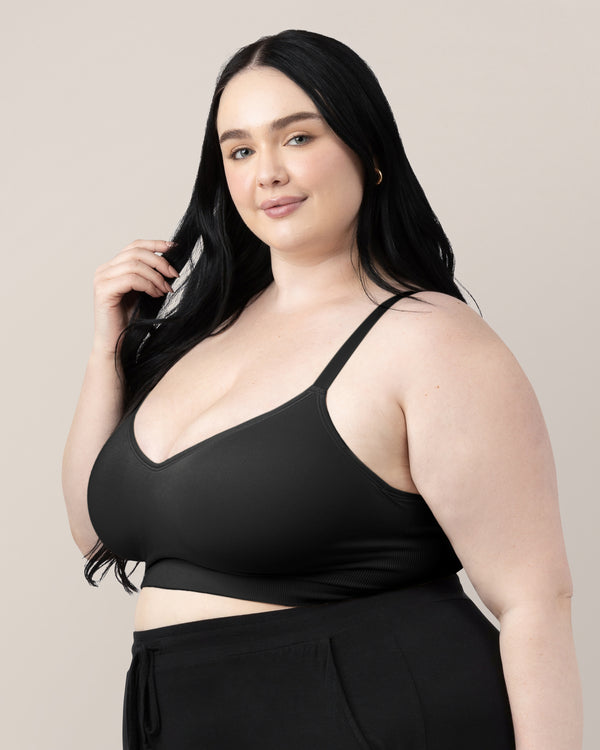 Kindred Bravely Everly Wireless Contour Bra Black