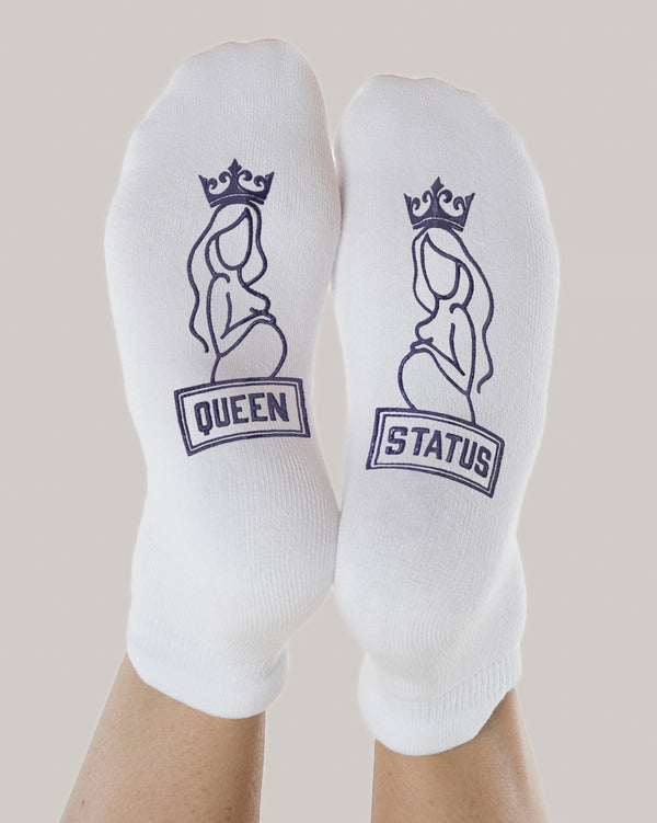 kindred bravely Labor & Delivery Socks Queen Status
