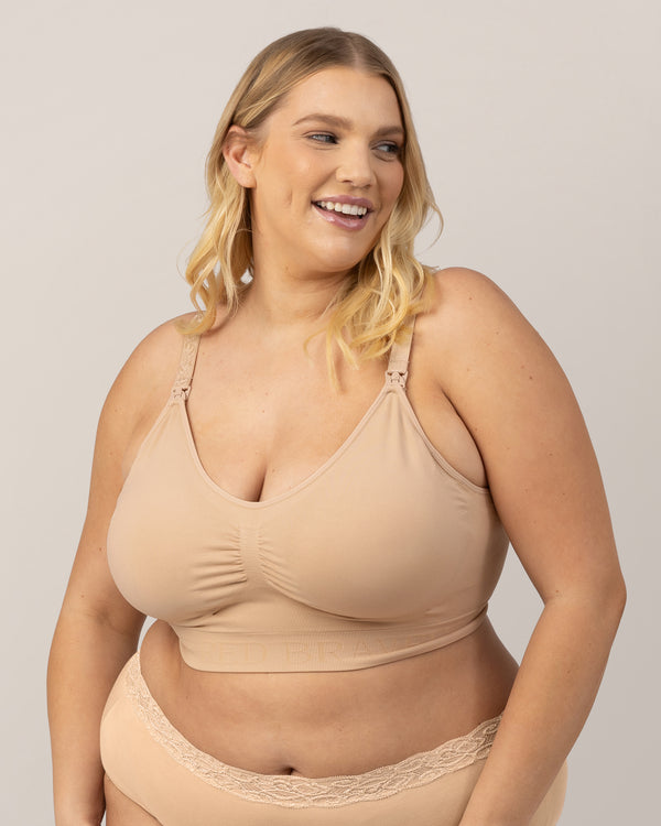 kindred bravely Simply Sublime® Nursing Bra Beige