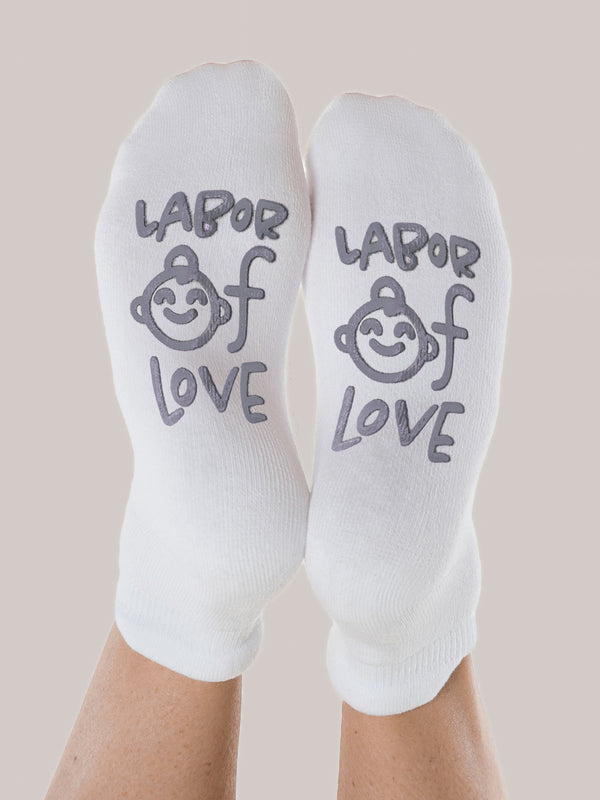 kindred bravely Labor & Delivery Socks Labor of Love Lilac