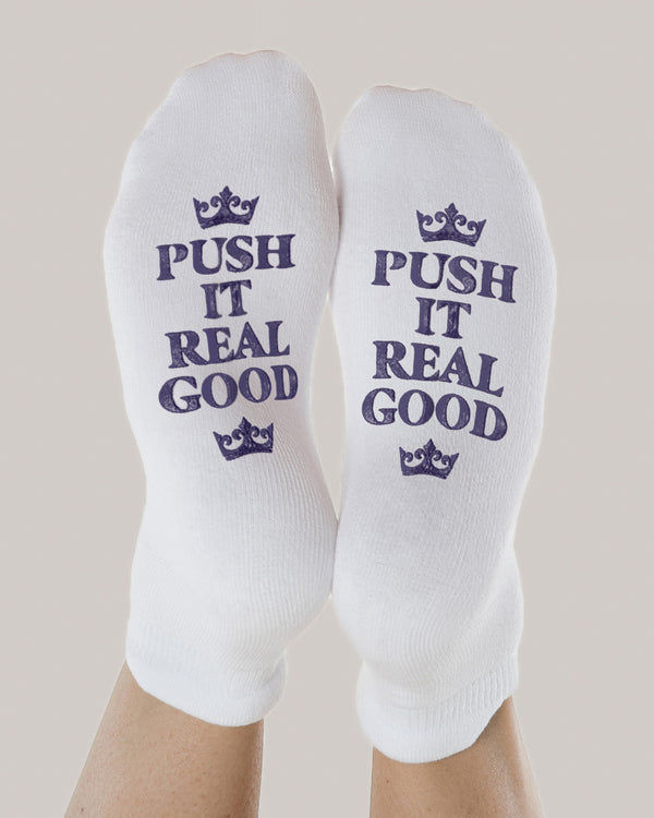 kindred bravely Labor & Delivery Socks Push It Real Good