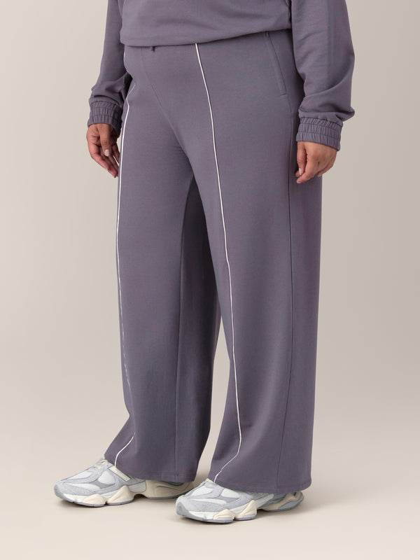 Kindred Bravely Mila High-Waisted Wide Leg Pant Granite