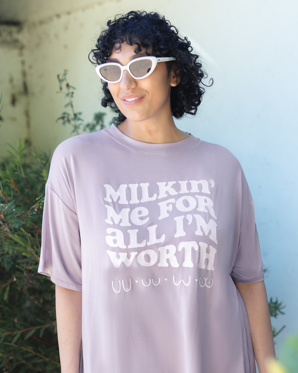 Kindred Bravely Oversized Graphic Tee For All I'm Worth