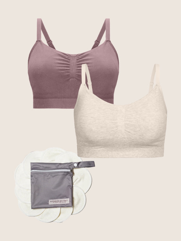 kindred bravely Pump Sleep Repeat® Bundle Oatmeal Heather