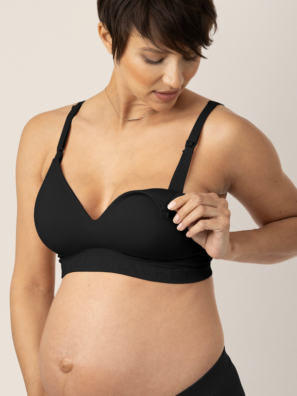 Kindred Bravely Signature Sublime® Contour Maternity & Nursing Bra Black