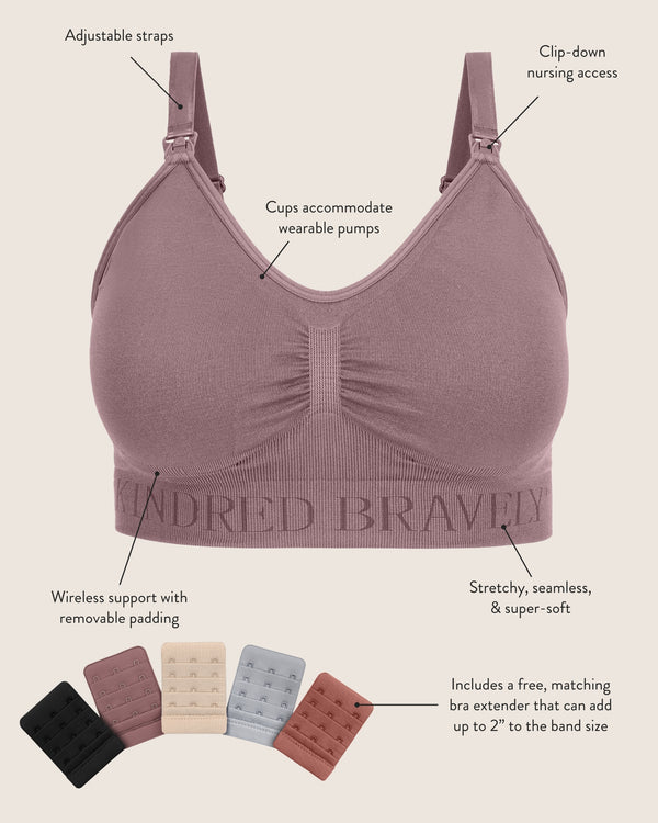 Kindred Bravely Simply Sublime® Nursing Bra Twilight