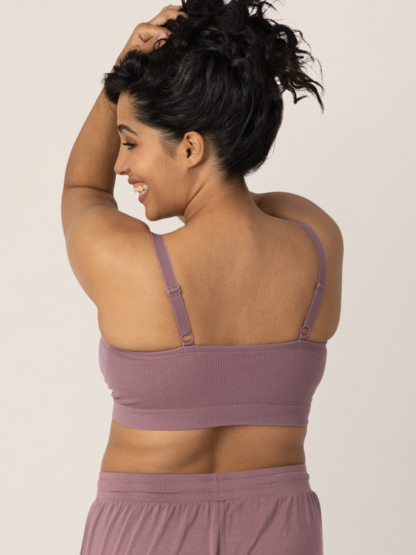 Kindred Bravely Sublime® Bamboo Hands-Free Pumping Lounge & Sleep Bra Twilight