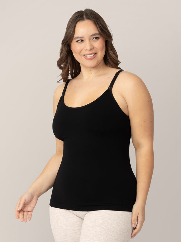 Kindred Bravely Sublime® Bamboo Maternity & Nursing Camisole Black