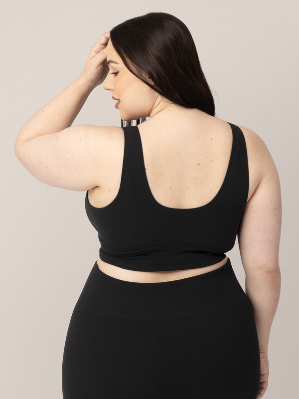 Kindred Bravely Sublime® Bamboo Maternity & Nursing Plunge Bra Black