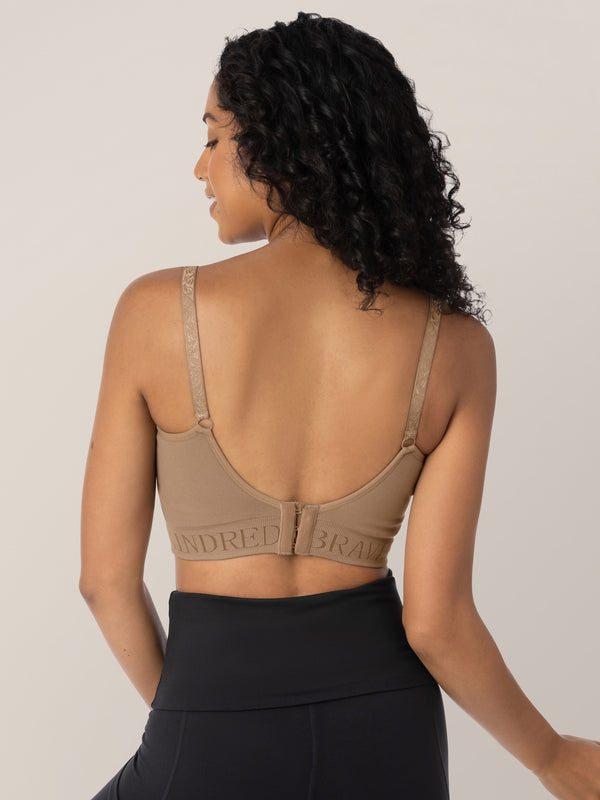 Kindred Bravely Sublime® Hands-Free Pumping & Nursing Bra Latte