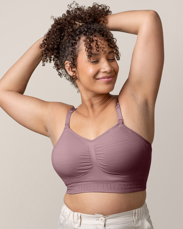 kindred bravely Sublime® Hands-Free Pumping & Nursing Bra Twilight