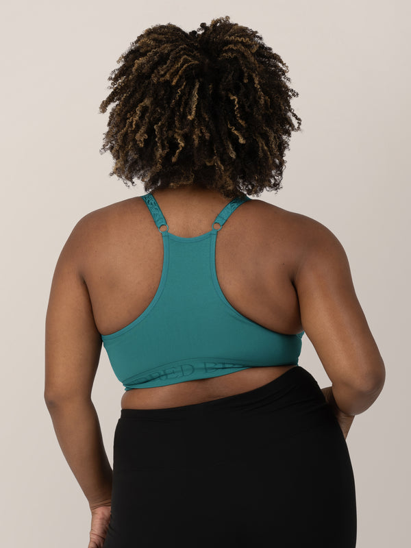Kindred Bravely Sublime® Hands-Free Pumping & Nursing Sports Bra Teal