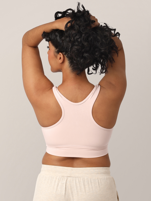 Kindred Bravely Wash Wear Spare® French Terry Nursing Bra Pack Soft Pink