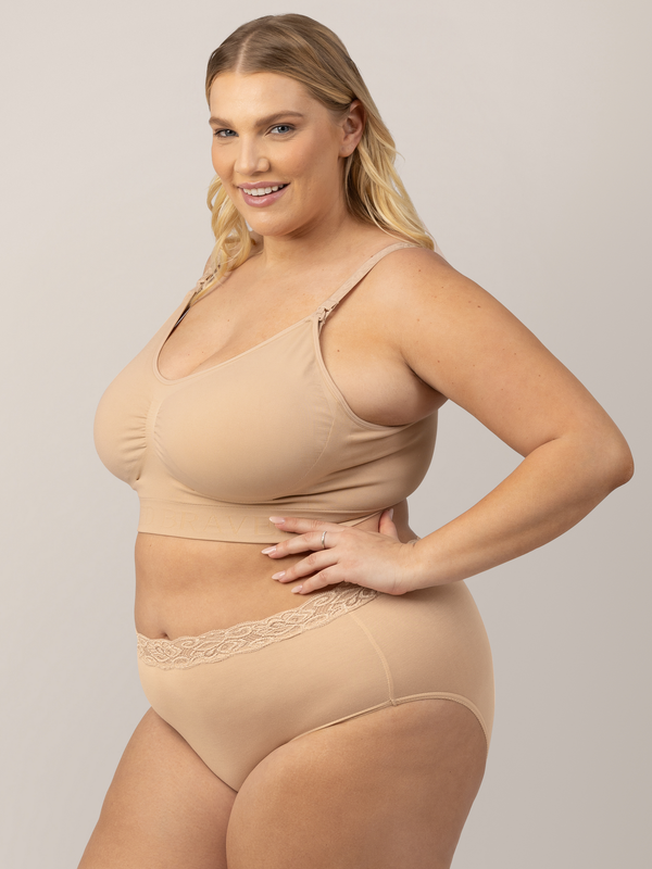 Kindred Bravely Wash Wear Spare® Nursing Bra Pack Beige