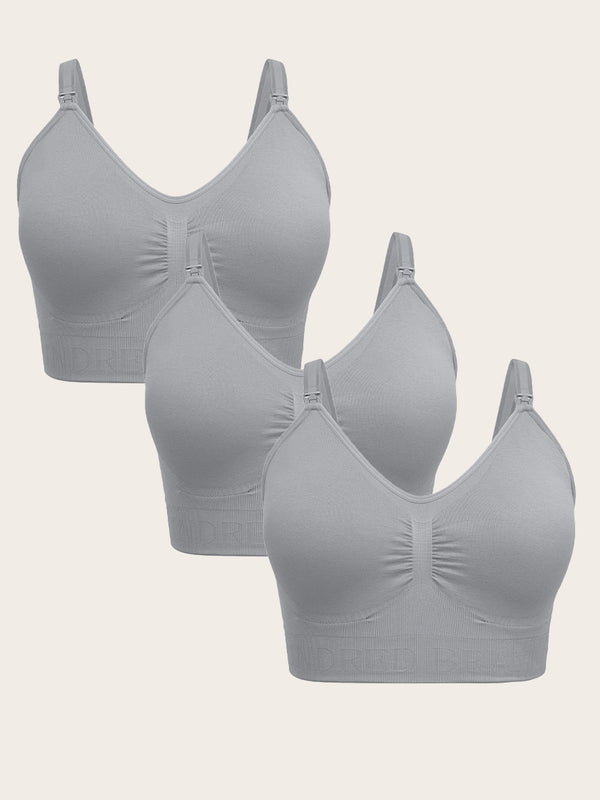 kindred bravely Wash Wear Spare® Nursing Bra Pack Grey