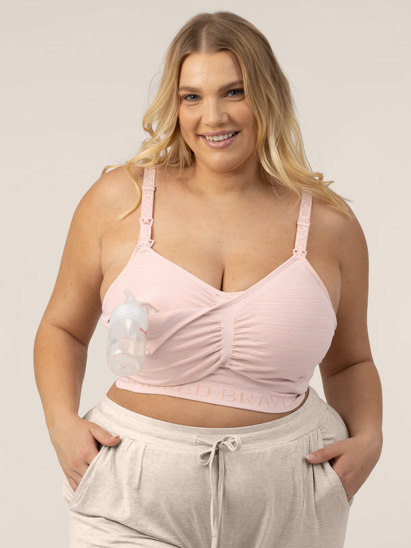 Kindred Bravely Wash Wear Spare® Pumping Bra Pack Pink Heather