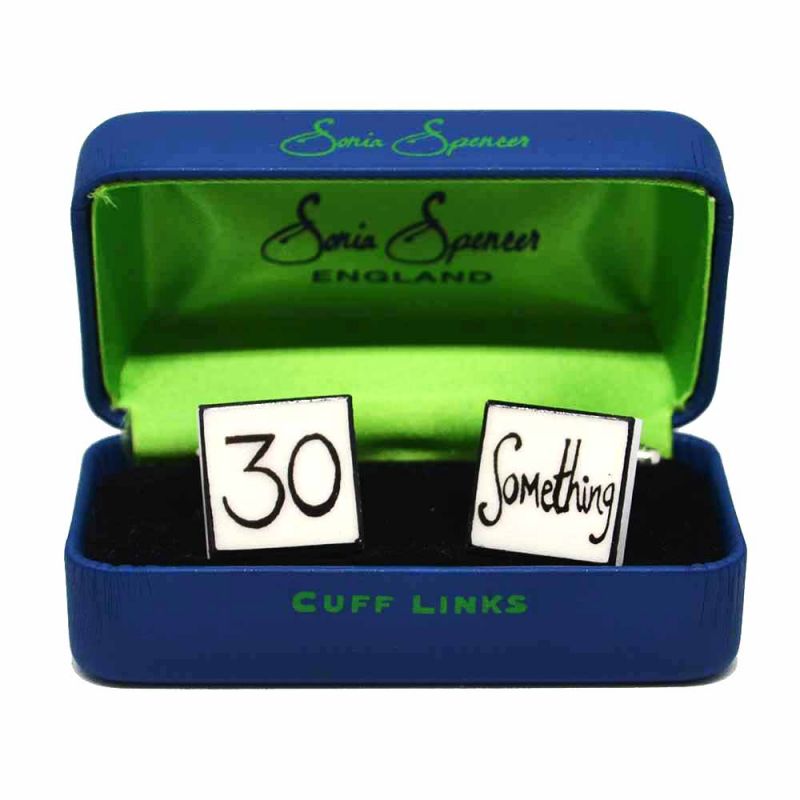 King & Priory 30 Something Cufflinks By Sonia Spencer