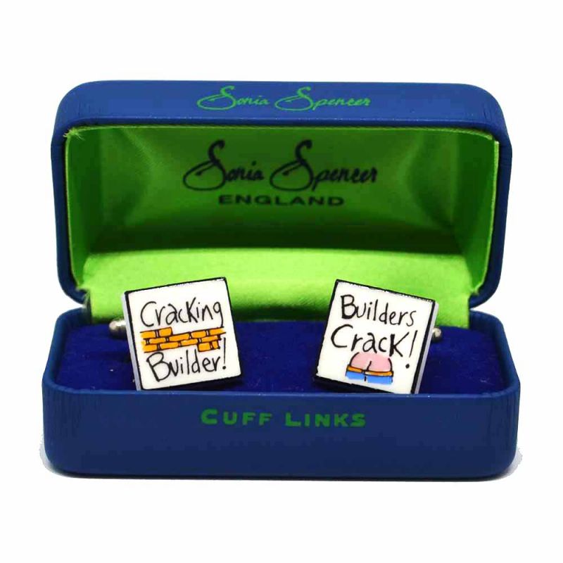King & Priory Builders Crack Cracking Builder Cufflinks By Sonia Spencer