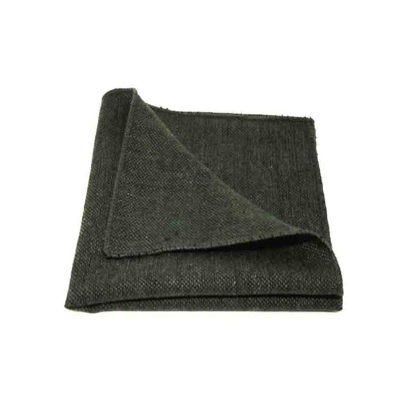 King & Priory Highland Weave Forest Green Bow Tie Tie & Pocket Square Set