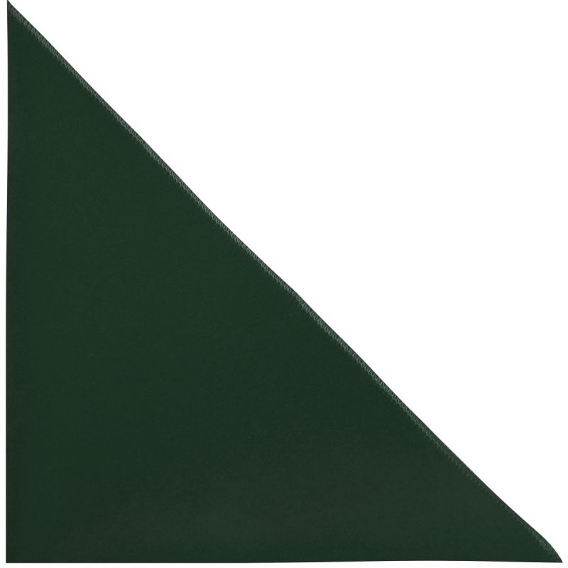 King & Priory Dark Green Velvet Pocket Square