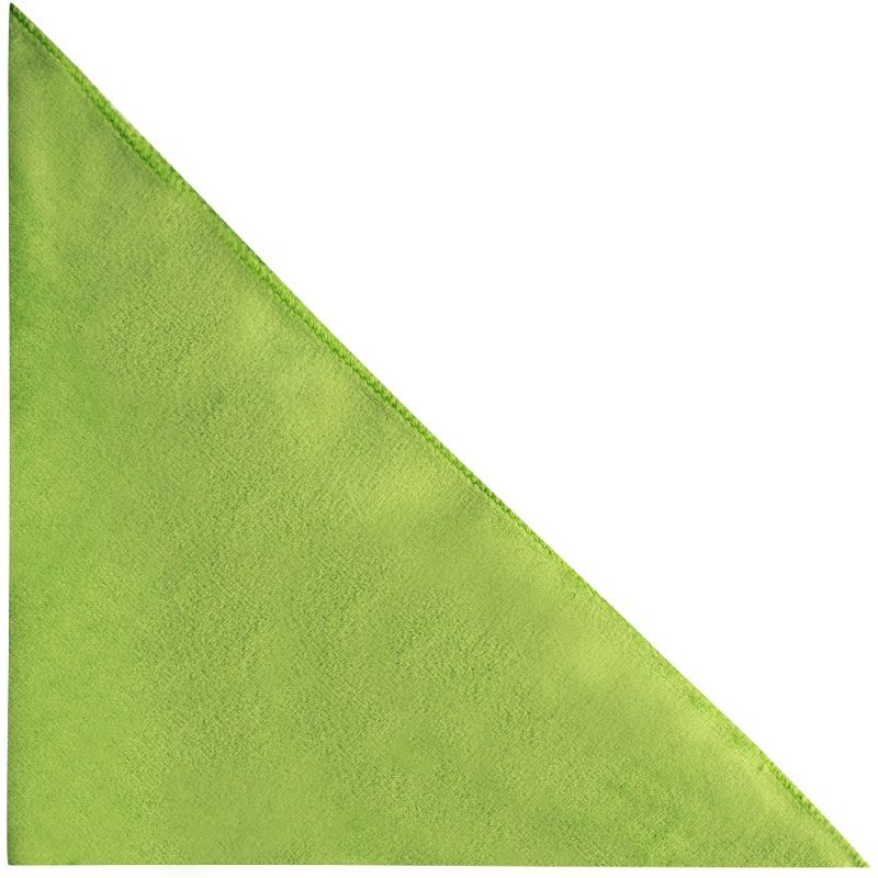 King & Priory Emerald Green Velvet Pocket Square