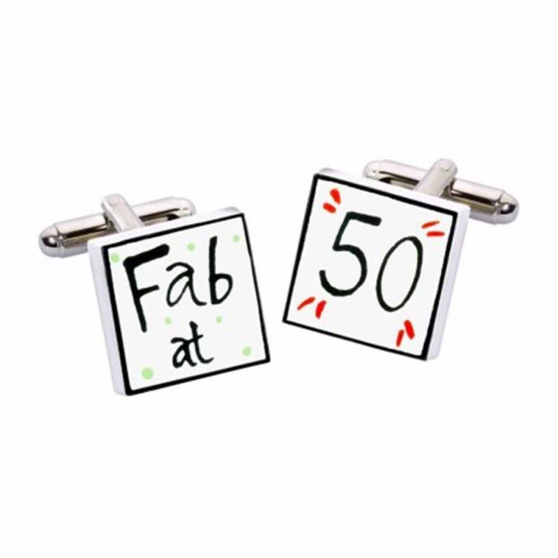 king & priory Fab at 50 Cufflinks by Sonia Spencer