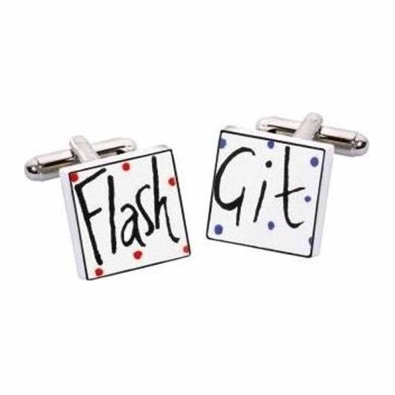 King & Priory Flash Git Cufflinks By Sonia Spencer