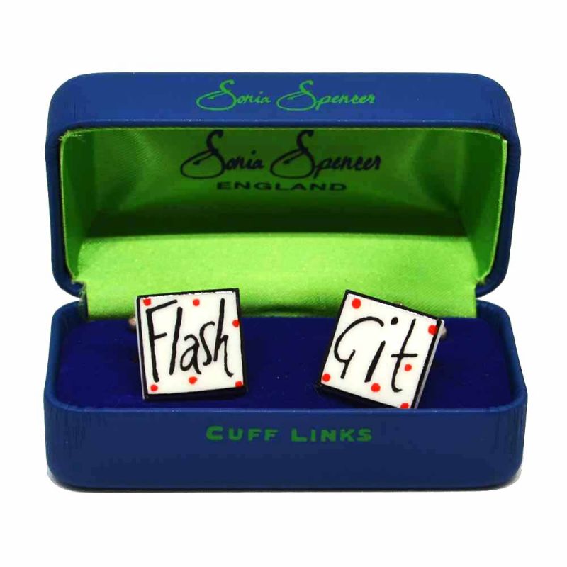 King & Priory Flash Git Cufflinks By Sonia Spencer