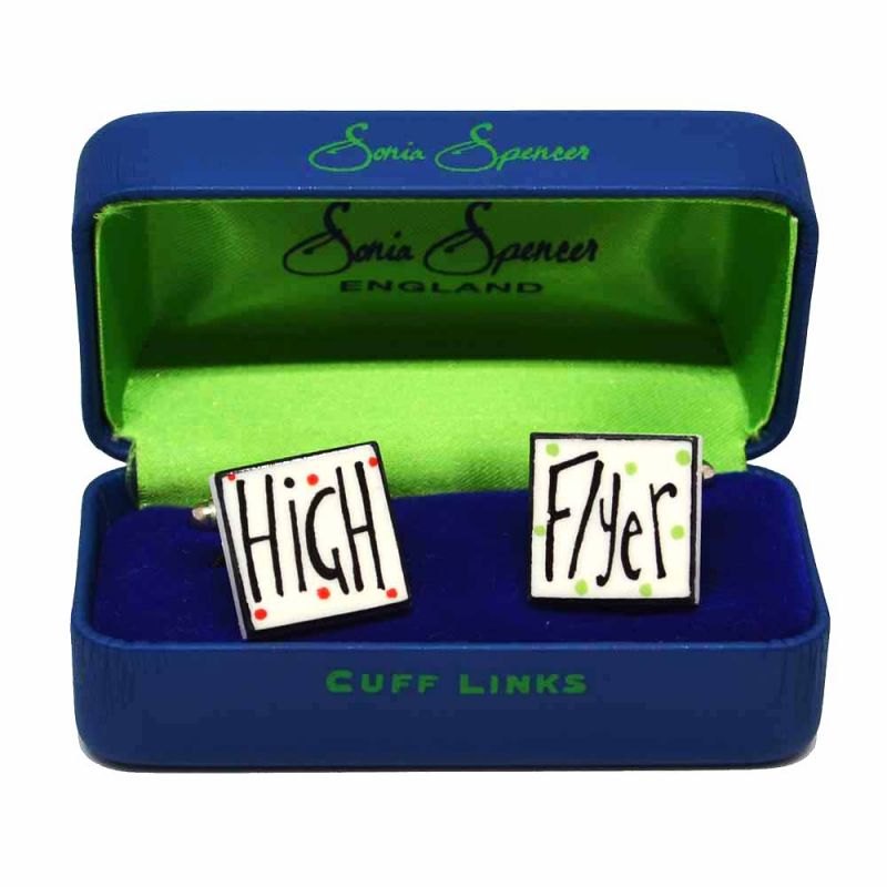 King & Priory High Flyer Cufflinks By Sonia Spencer