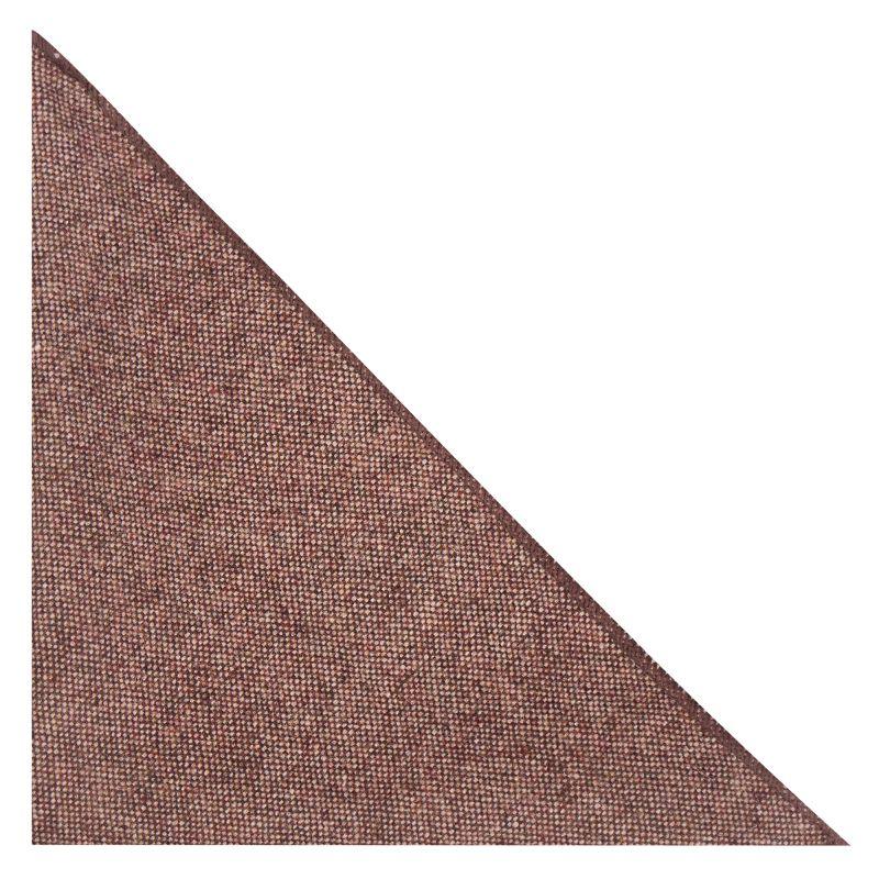 King & Priory Highland Weave Burgundy Pocket Square