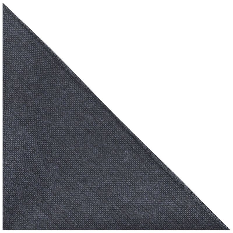King & Priory Highland Weave Deep Blue Pocket Square