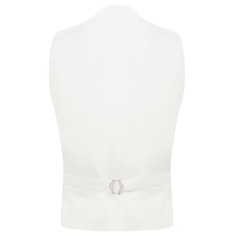 King & Priory Oatmeal Woven Wool Waistcoat