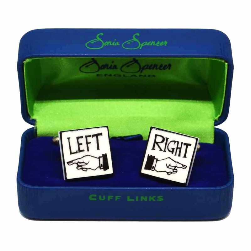 King & Priory Right/Left Cufflinks By Sonia Spencer