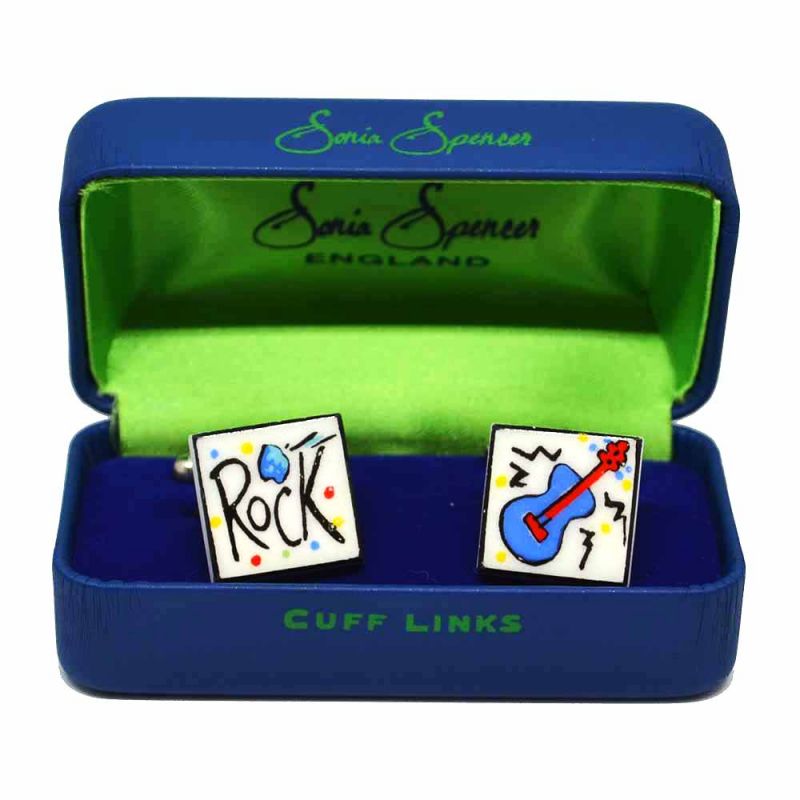 King & Priory Rock Cufflinks By Sonia Spencer