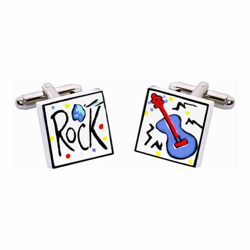 king & priory Rock Cufflinks by Sonia Spencer