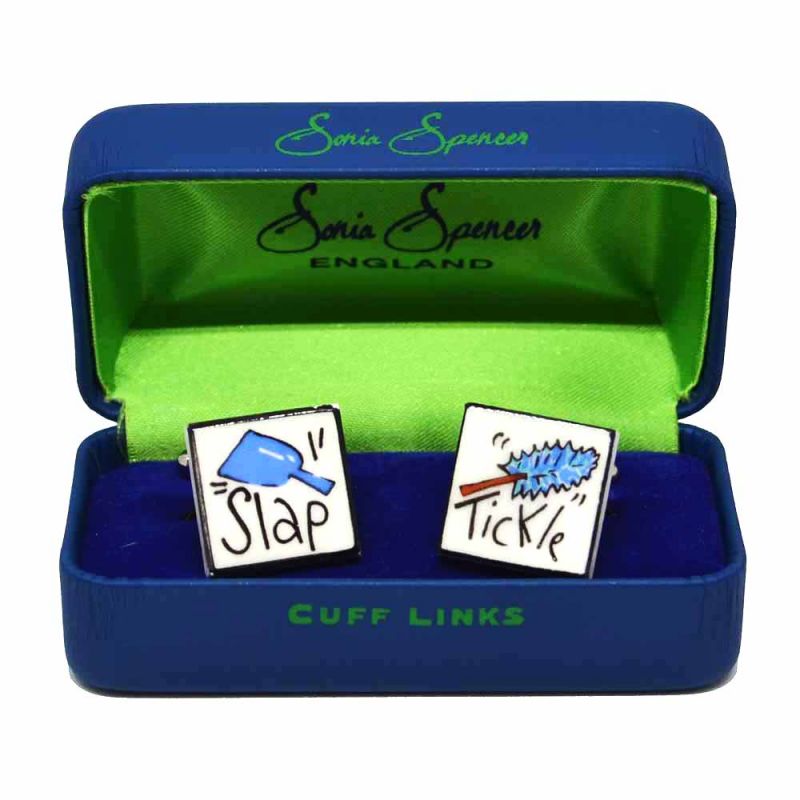King & Priory Slap Tickle Cufflinks By Sonia Spencer
