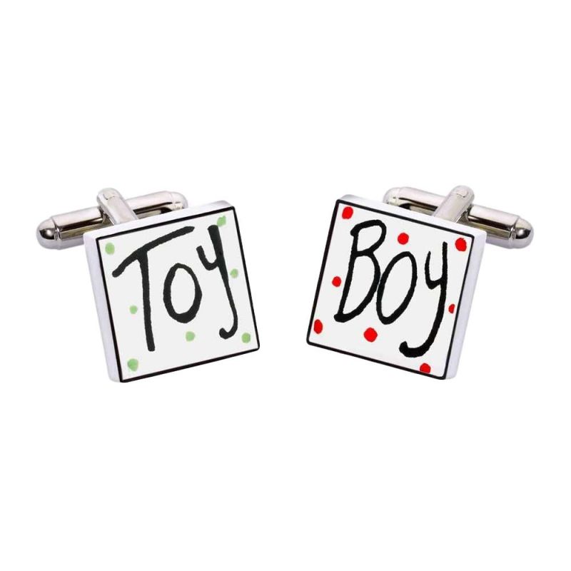 King & Priory Toy Boy Cufflinks By Sonia Spencer