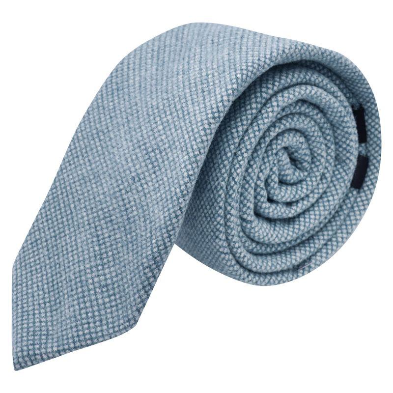 king & priory True Blue Waffle Tie
